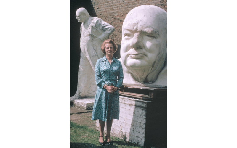 Foto: Margaret Thatcher antes de se tornar primeira ministra britânica - 1977 - Eve Arnold/Magnum Photos