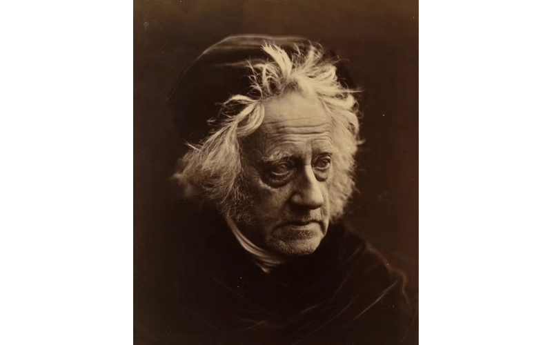 Foto: "Sir John Herschel", 1867 - Julia Margaret Cameron