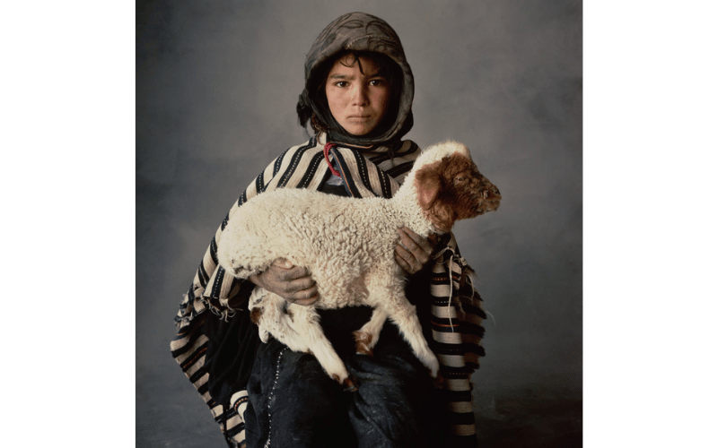 Foto: "Young Berber Shepherdess", Marrocos, 1971
