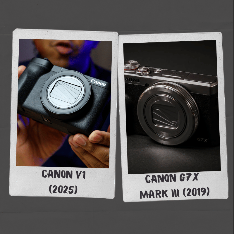 Canon V1 vs Canon G7X Mark III