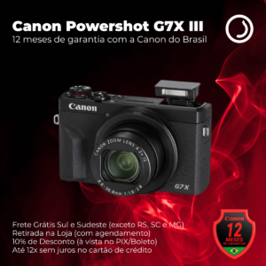 Banner Rotativo - Canon G7X III