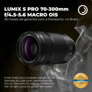 Lente Lumix 70-300mm - Banner Rotativo