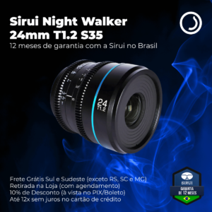 Lente Sirui NW 24mm - Banner Rotativo