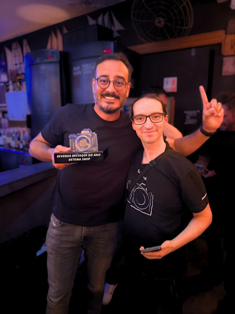 Leonardo Librandi e Armando Vernaglia Jr embaixador da Detona Shop