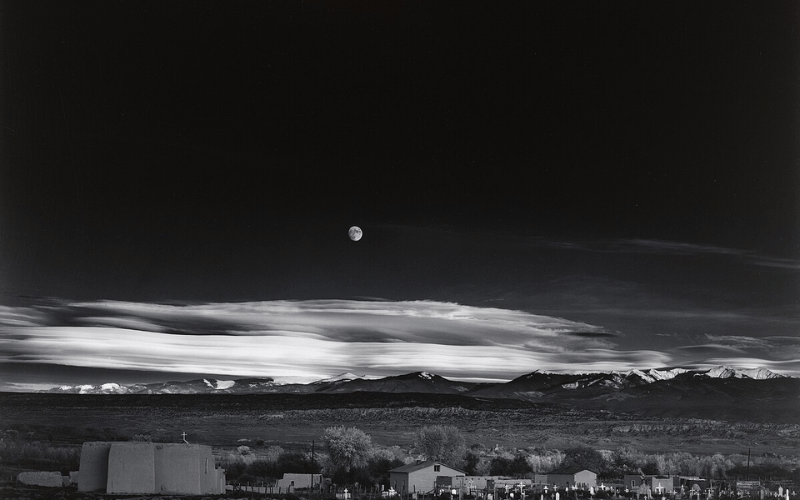 Moonrise, Hernandez, New Mexico