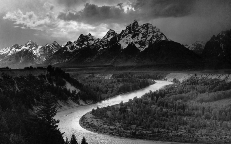 The Tetons and the Snake River